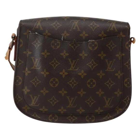 LOUIS VUITTON Monogram Saint Cloud GM Shoulder Bag M51242 LV Auth 142719 - Picture 2 of 16